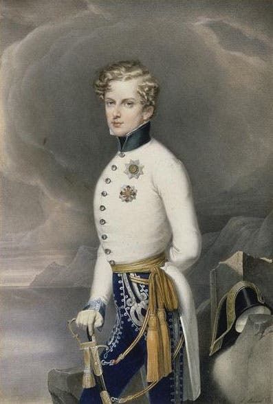لوحة تجسد نابليون الثاني