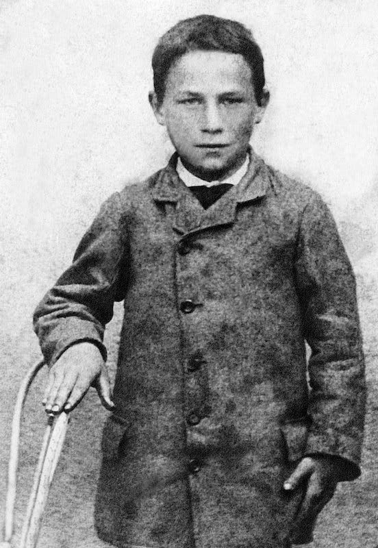 صورة للطفل جوزيف مايستر عام 1885