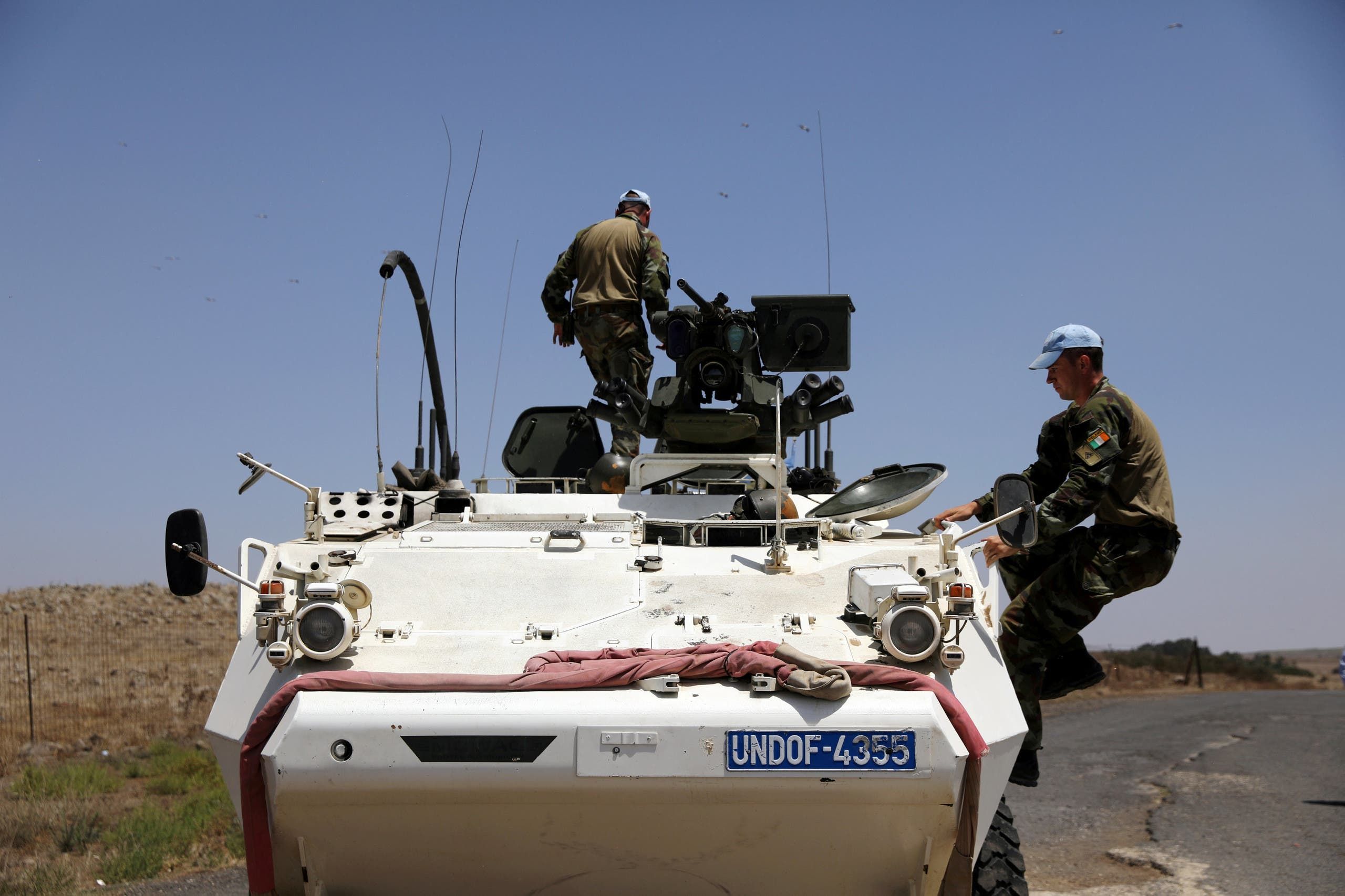 عناصر حفظ السلام بين إسرائيل وسوريا