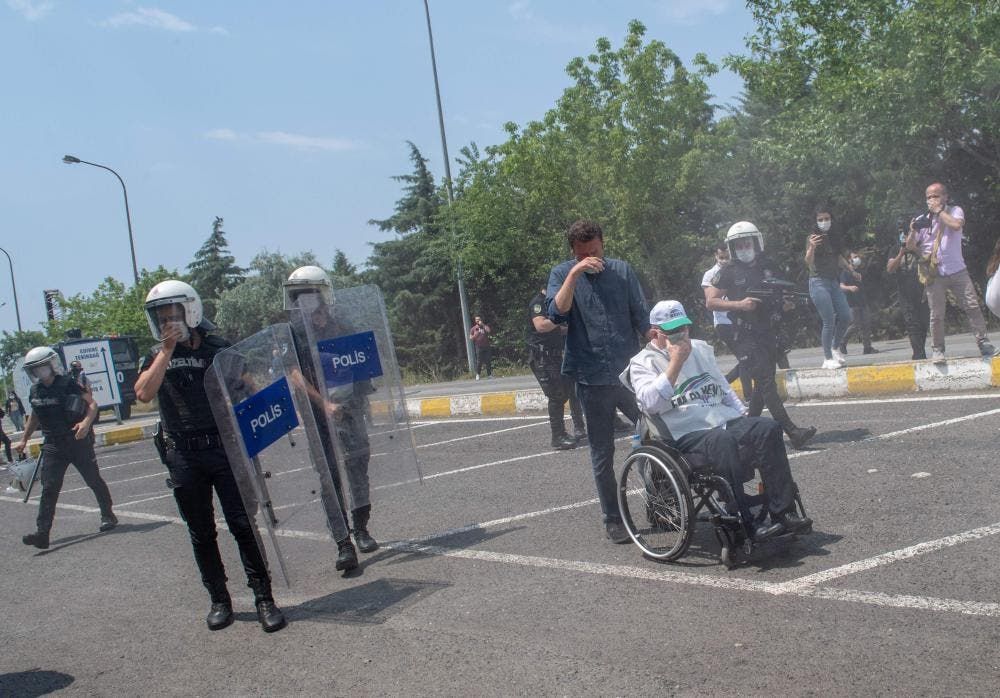 عناصر من الشرطة التركية