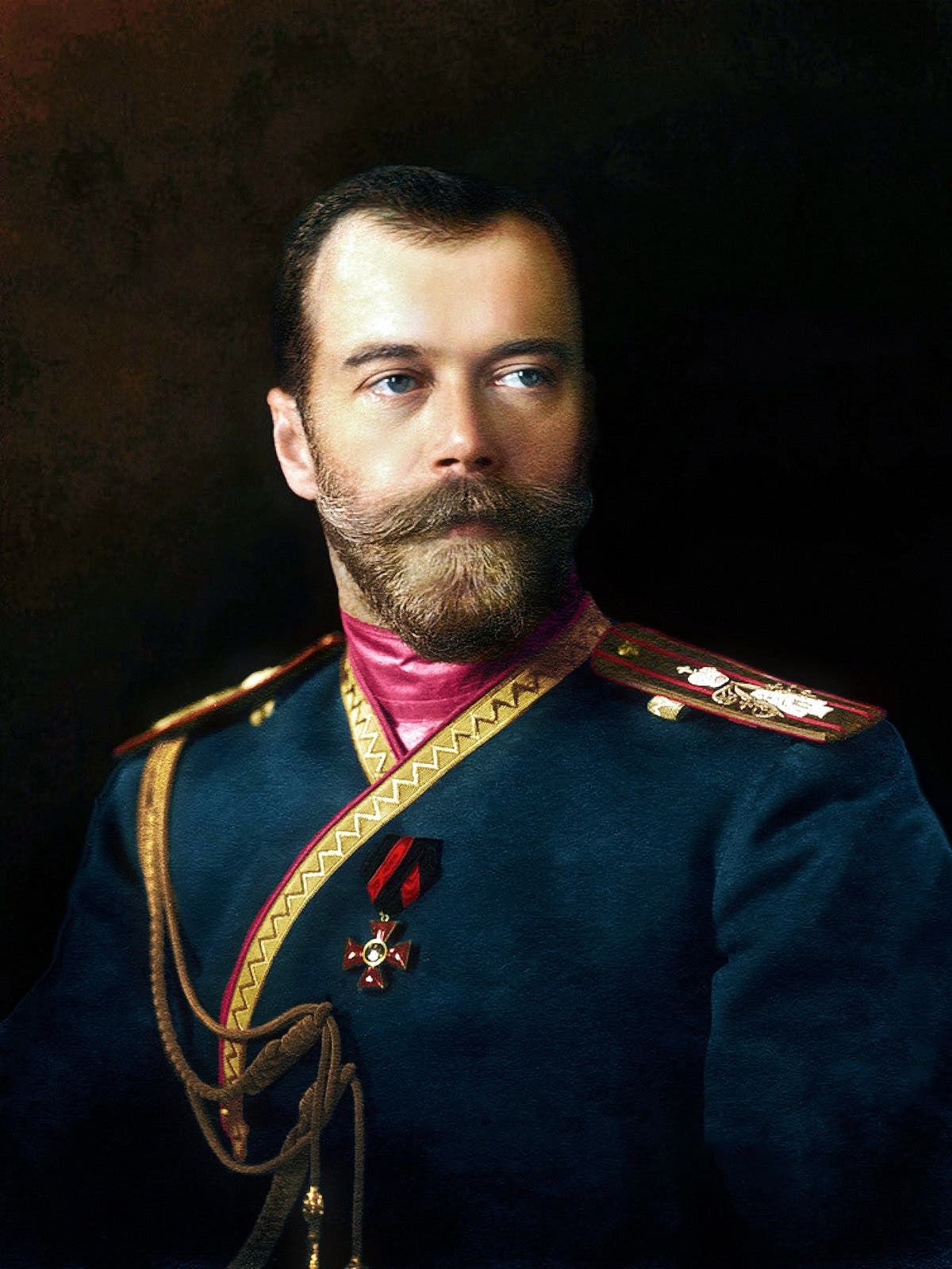 صورة للقيصر الروسي نيقولا الثاني