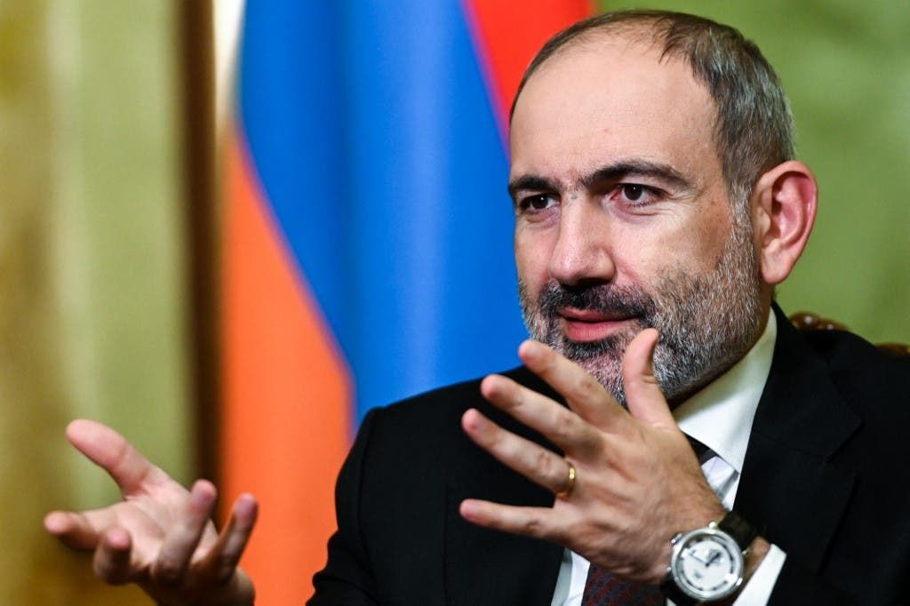 رئيس وزراء ارمينيا نيكول باشينيان