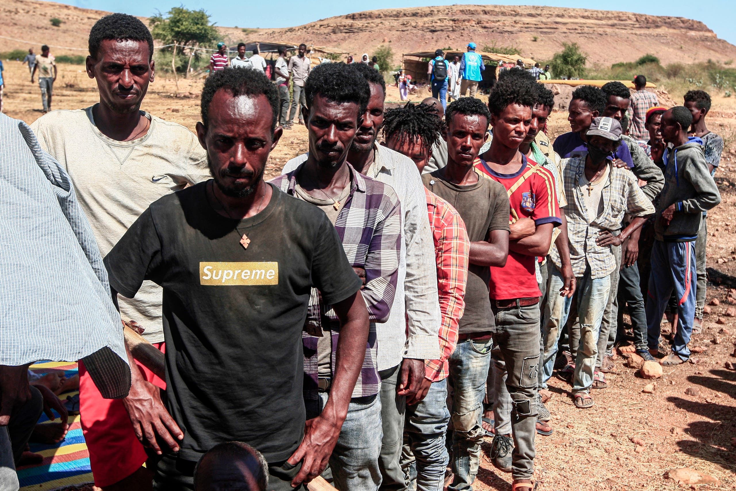 نازحون من تيغراي شمال إثيوبيا (أرشيفية- رويترز)