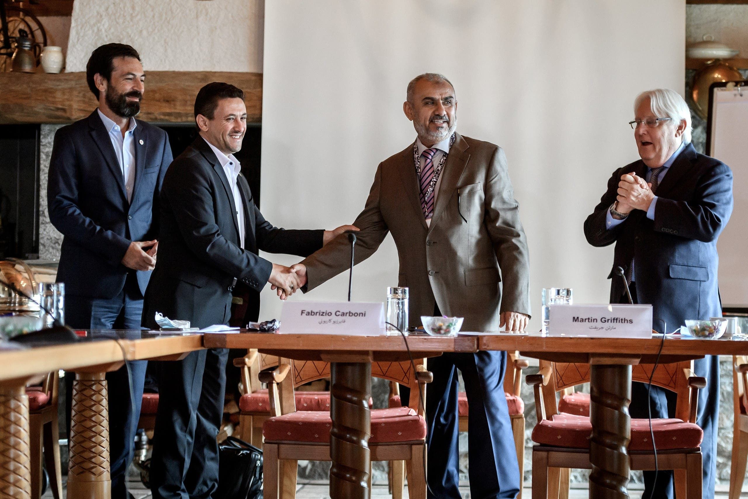 توقيع اتفاق مع الحوثيين في سويسرا في سبتمبر الماضي لتبادل الأسرى