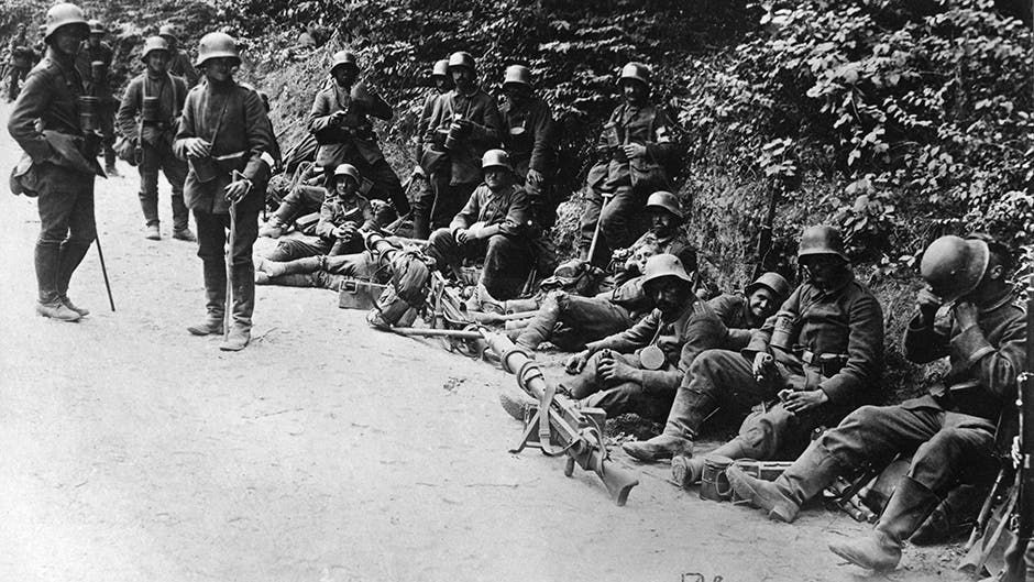 جنود ألمان بمعركة كابوريتو