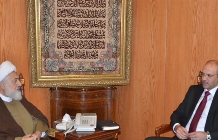 وزير الصحة من المجلس الشيعي الأعلى: التعاون يحمي لبنان من اي وباء