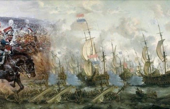 بخيول فقط.. هكذا استولت فرنسا على سفن هولندا بعرض البحر