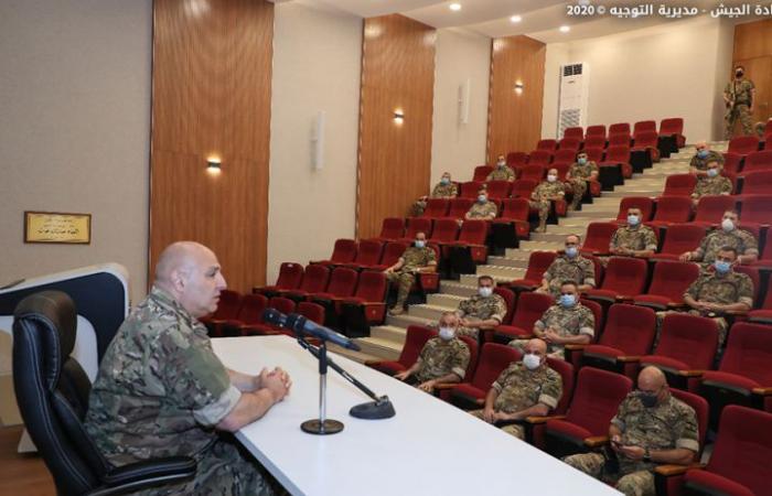 قائد الجيش: المهام ليست سهلة لكنها الأساس في حماية السلم الأهلي