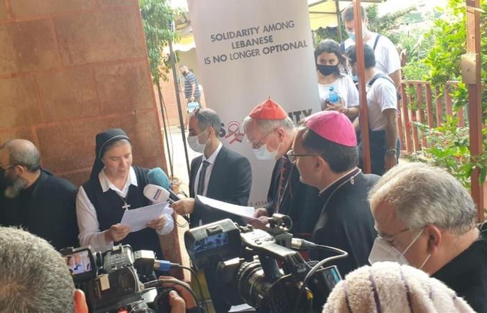 بارولين زار مستشفى الجعيتاوي: البابا فرانسيس لن يتخلى عن لبنان