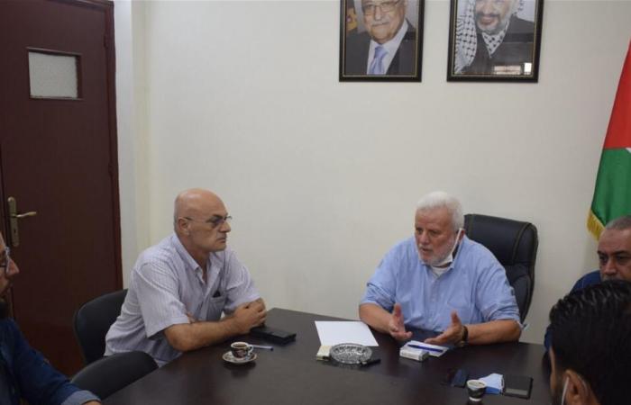 ابو العردات التقى وفدا من أهالي السجناء الفلسطينيين في السجون اللبنانية
