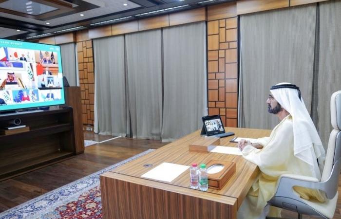 محمد بن راشد يشيد برئاسة السعودية لقمة مجموعة العشرين