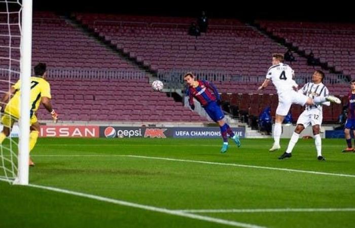 غريزمان: لاعبو برشلونة يتحملون السقوط أمام يوفنتوس