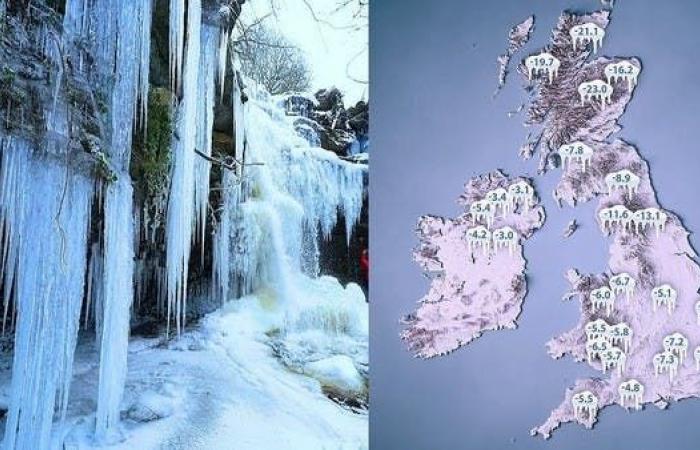 طقس جليدي يجتاح بريطانيا والحرارة 23 تحت الصفر