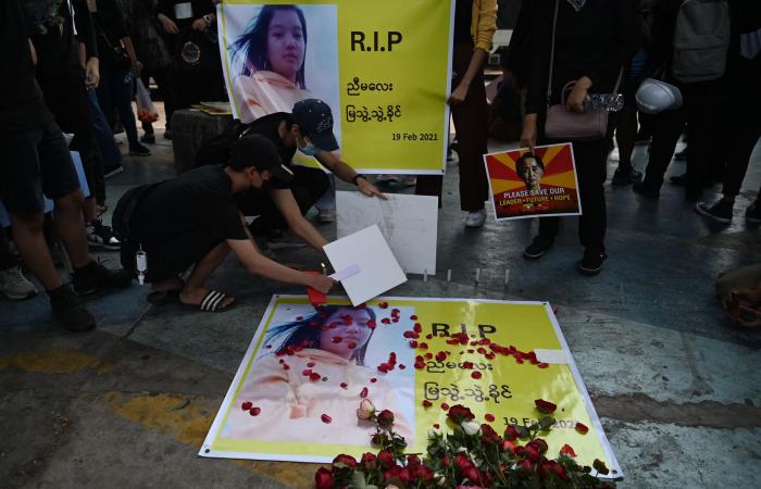 قتلى وجرحى بالتظاهرات ضد انقلاب ميانمار