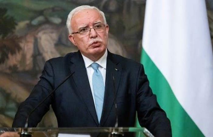 وزير خارجية فلسطين: حكومة إسرائيل لا تؤمن بحل الدولتين