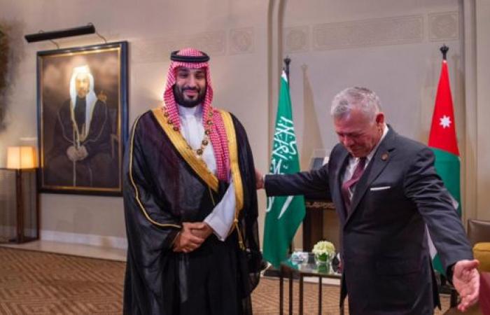 ملك الأردن عبر تويتر: الأمير محمد بن سلمان شرف داره الأردن