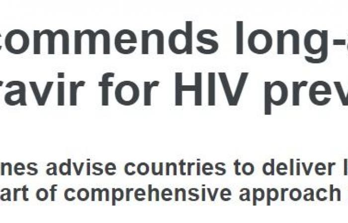 الصحة العالمية توصى باستخدام هذه الحقن للوقاية من الإيدز