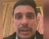 الأمير حمزة في فيديو: أنا معزول بمنزلي مع زوجتي وأطفالي