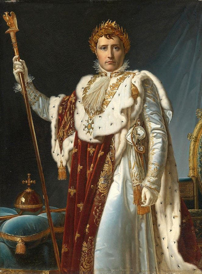 صورة للإمبراطور الفرنسي نابليون بونابرت