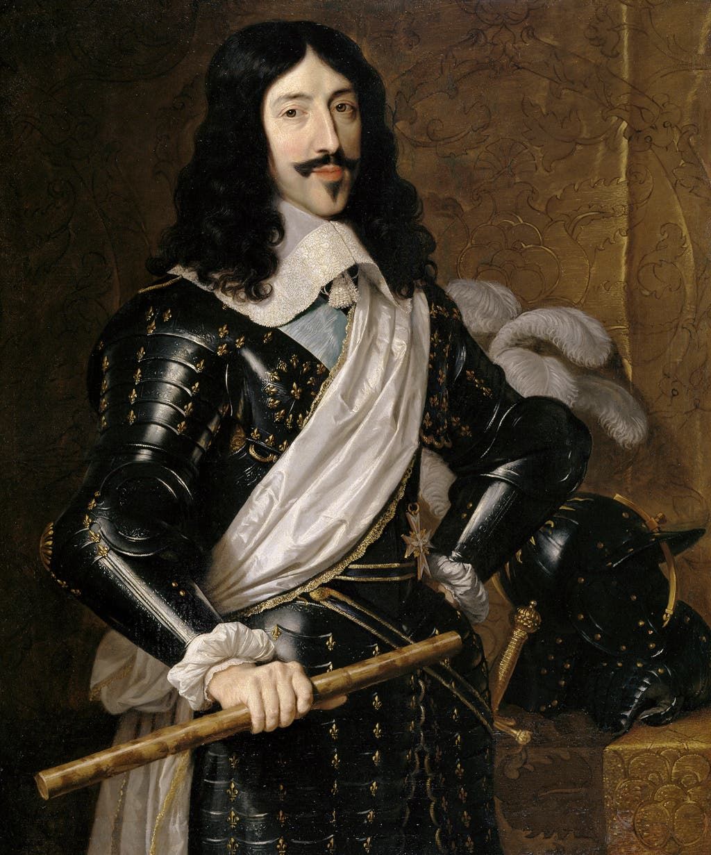 لوحة تجسد لويس الثالث عشر